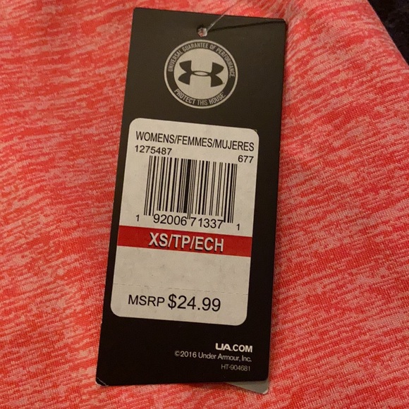 Under armor heat gear extra small top - Picture 4 of 5